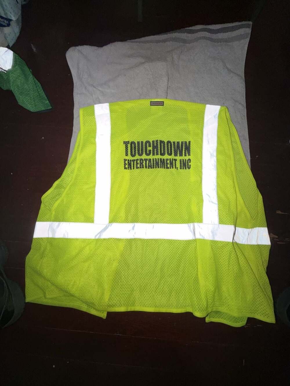 ML Kishigo Touchdown Entertainment Inc High Visibility Safety Vest Size 3X